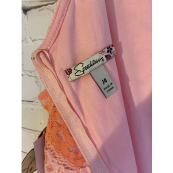 Speechless Girls Pastel  Holiday Lace Round Neck Sleeveless Dress 14 NWT - Picture 6 of 8